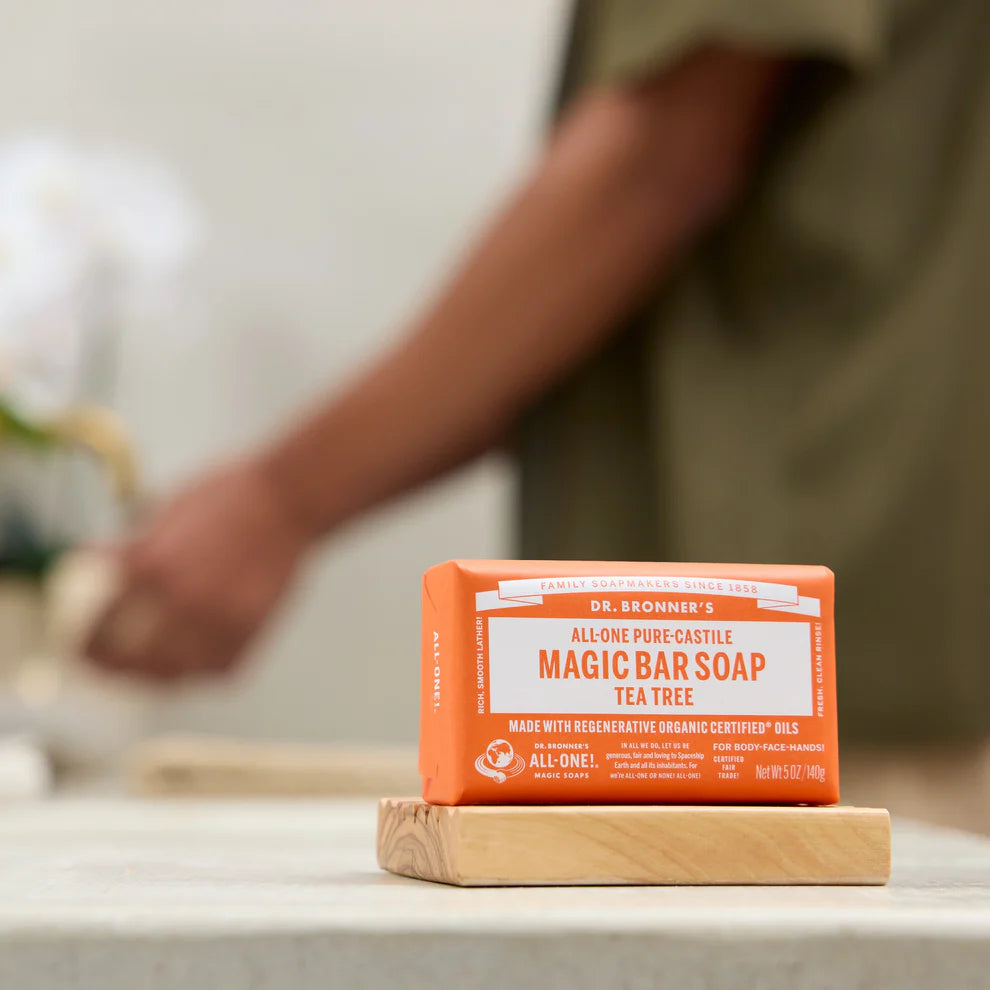 Dr Bronner's - Magic Bar Soap - Tea Tree