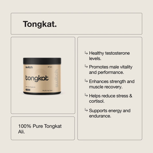 Switch - Tongkat Ali 60 Capsules