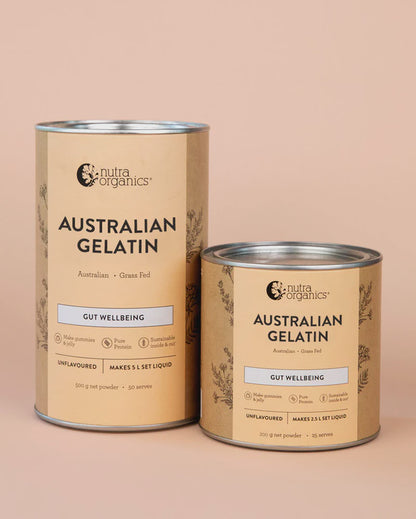 Nutra Organics - Natural Australian Gelatin Unflavoured