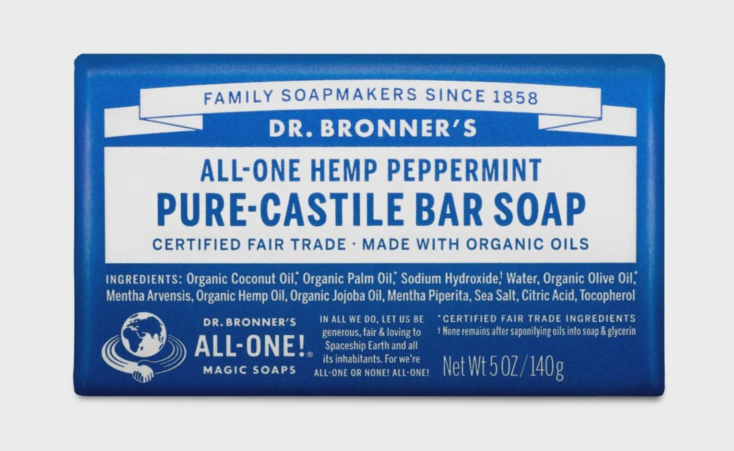 Dr Bronner's - Magic Bar Soap - Peppermint
