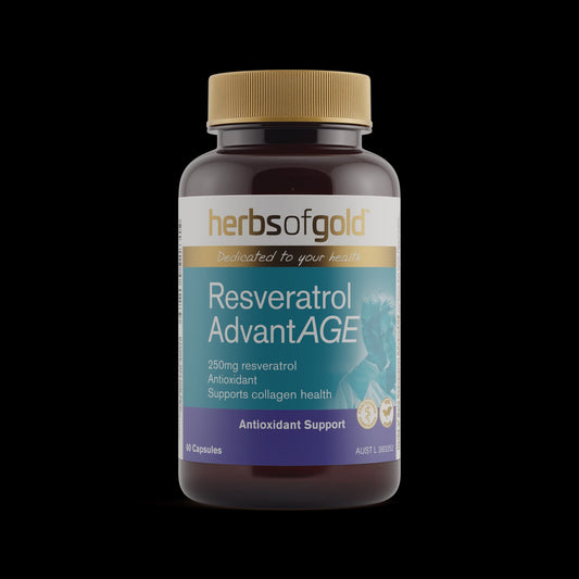 Herbs of Gold - Resveratrol Advantage 60 Capsules