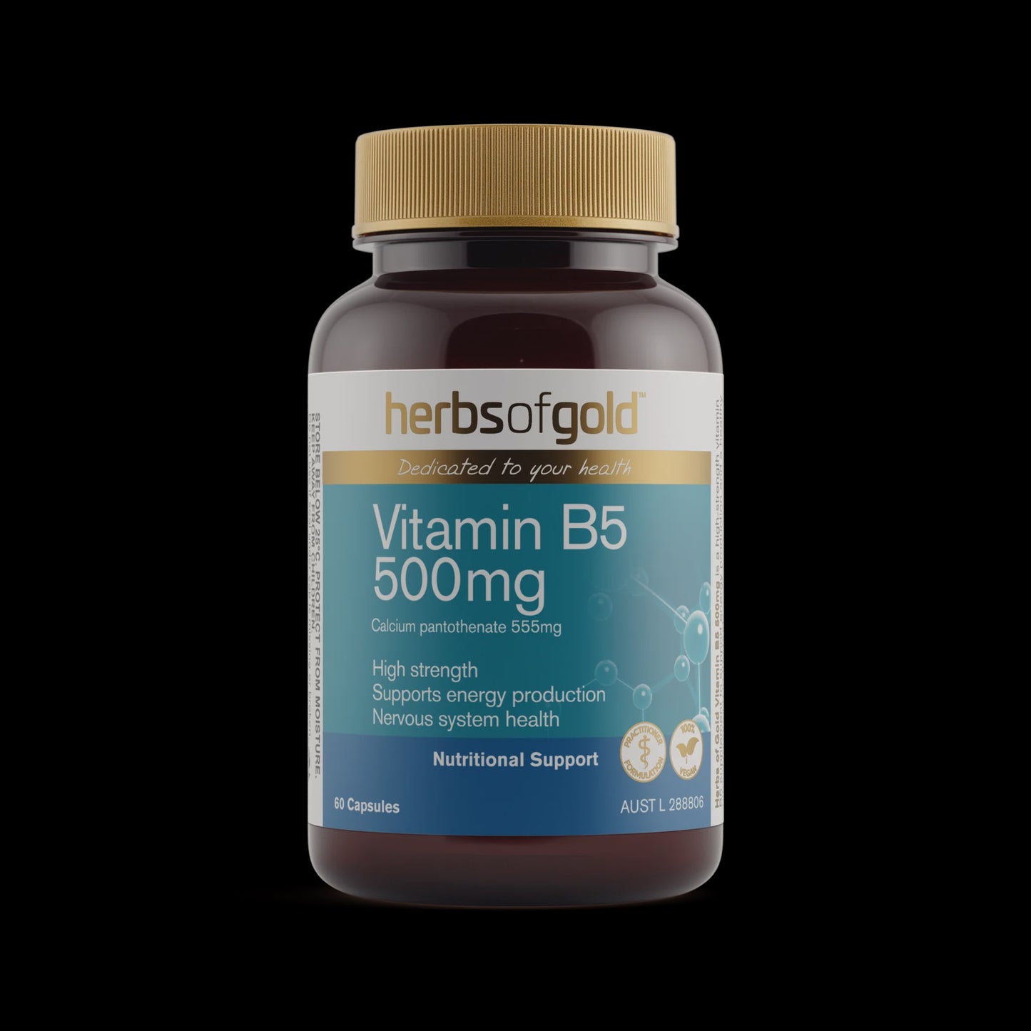 Herbs of Gold - Vitamin B5 500mg