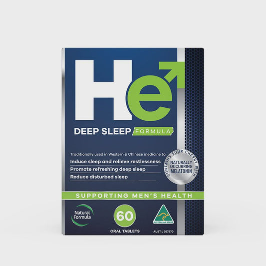 He - Men's Deep Sleep 60 Tablets