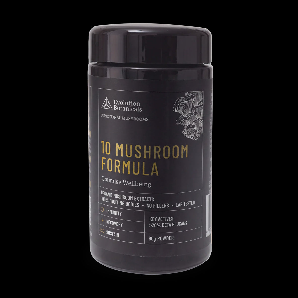 Evolution Botanicals - 10 Mushroom Formula
