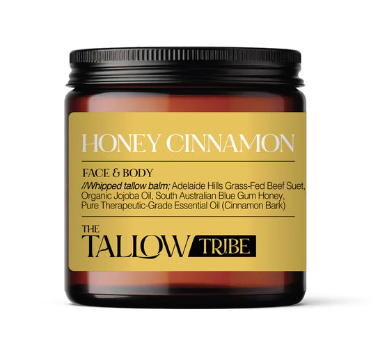 The Tallow Tribe - Tallow Balm Honey Cinnamon