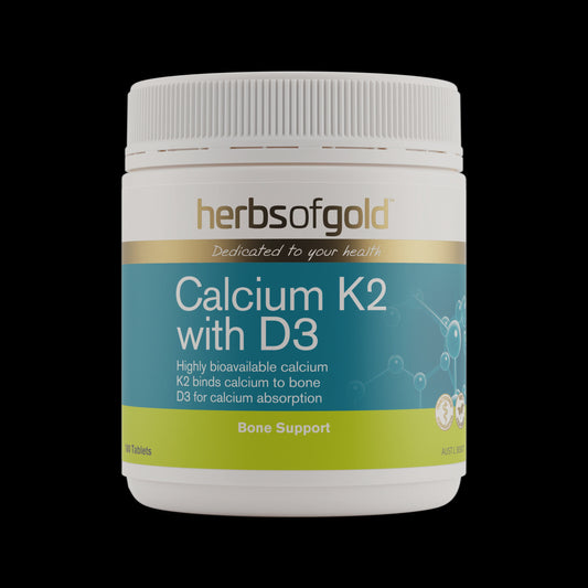 Herbs of Gold - Calcium K2 With D3