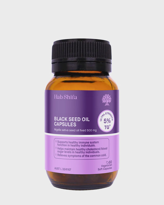 Hab Shifa - TQ+Ultra Strength Black Seed Oil Capsules