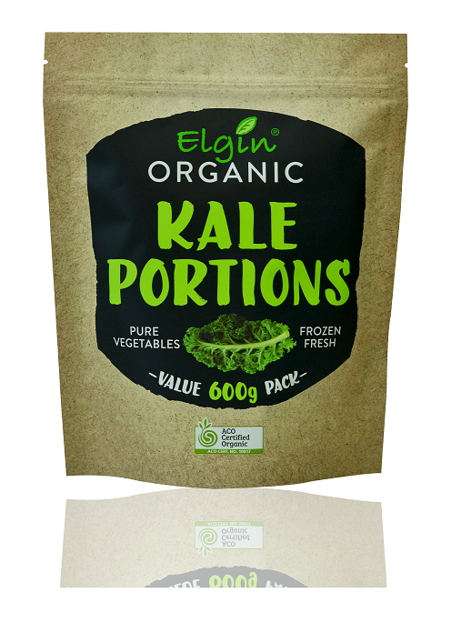 Elgin Organics - Frozen Organic Kale Portions 600g