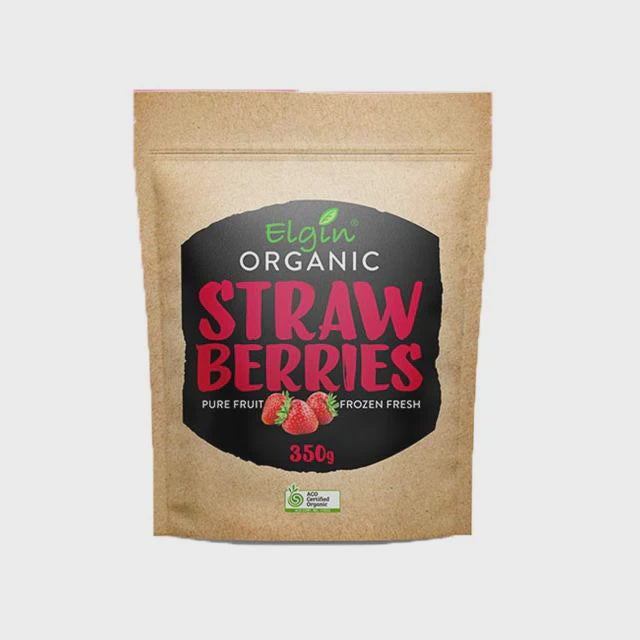 Elgin Organics - Frozen Organic Australian Strawberries 350g