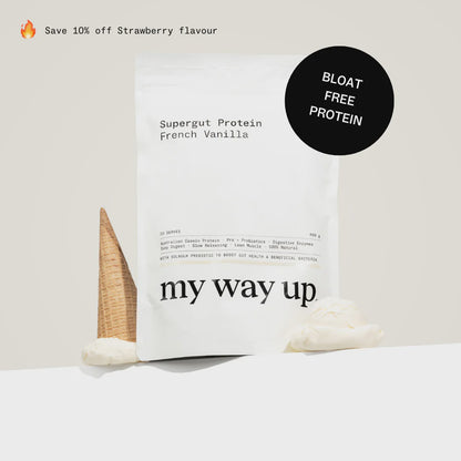 My Way Up - Supergut Protein French Vanilla 400g - Glenelg Health & Wholefoods