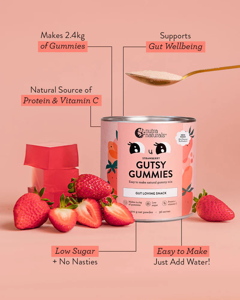 Nutra Organics - Gutsy Gummies 300g