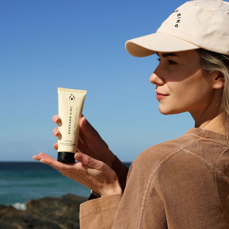 Avocado Zinc - SPF 30 Natural Body Sunscreen - Glenelg Health & Wholefoods