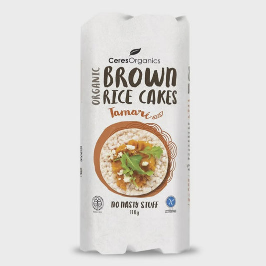 Ceres Organics - Organic Brown rice Cakes Tamari
