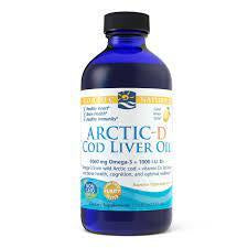 Nordic Naturals - Arctic D Cod Liver Oil  lemon 237ml