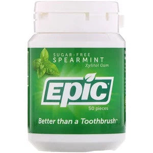 Epic - Xylitol Spearmint Gum 50Pieces