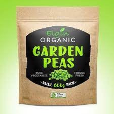 Elgin Organics - Frozen Organic Garden Peas 600g