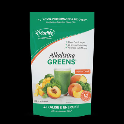 Morlife - Alkalising Greens Tropical Crush 200g
