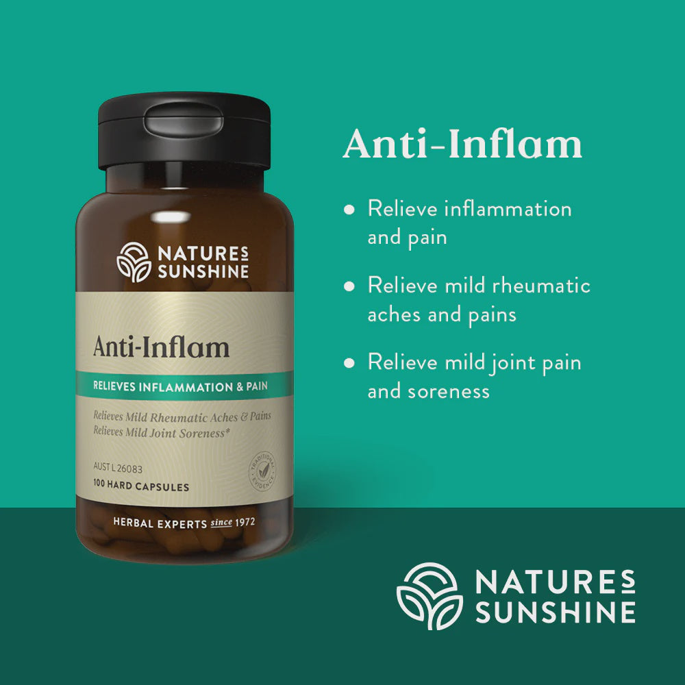 Nature's Sunshine - Anti-Inflam 100 capsules