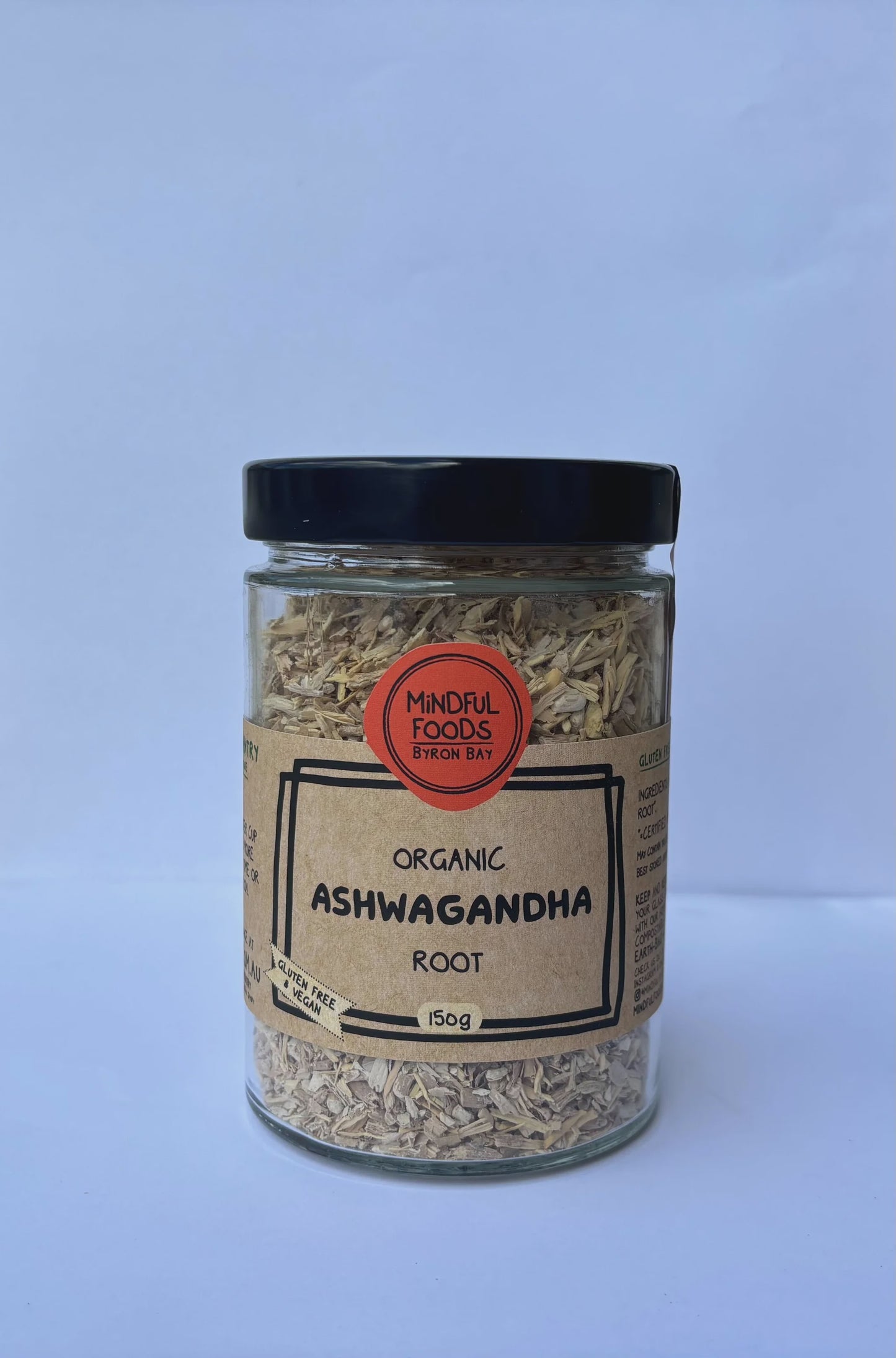 Mindful Foods - Organic Ashwagandha Root Cut