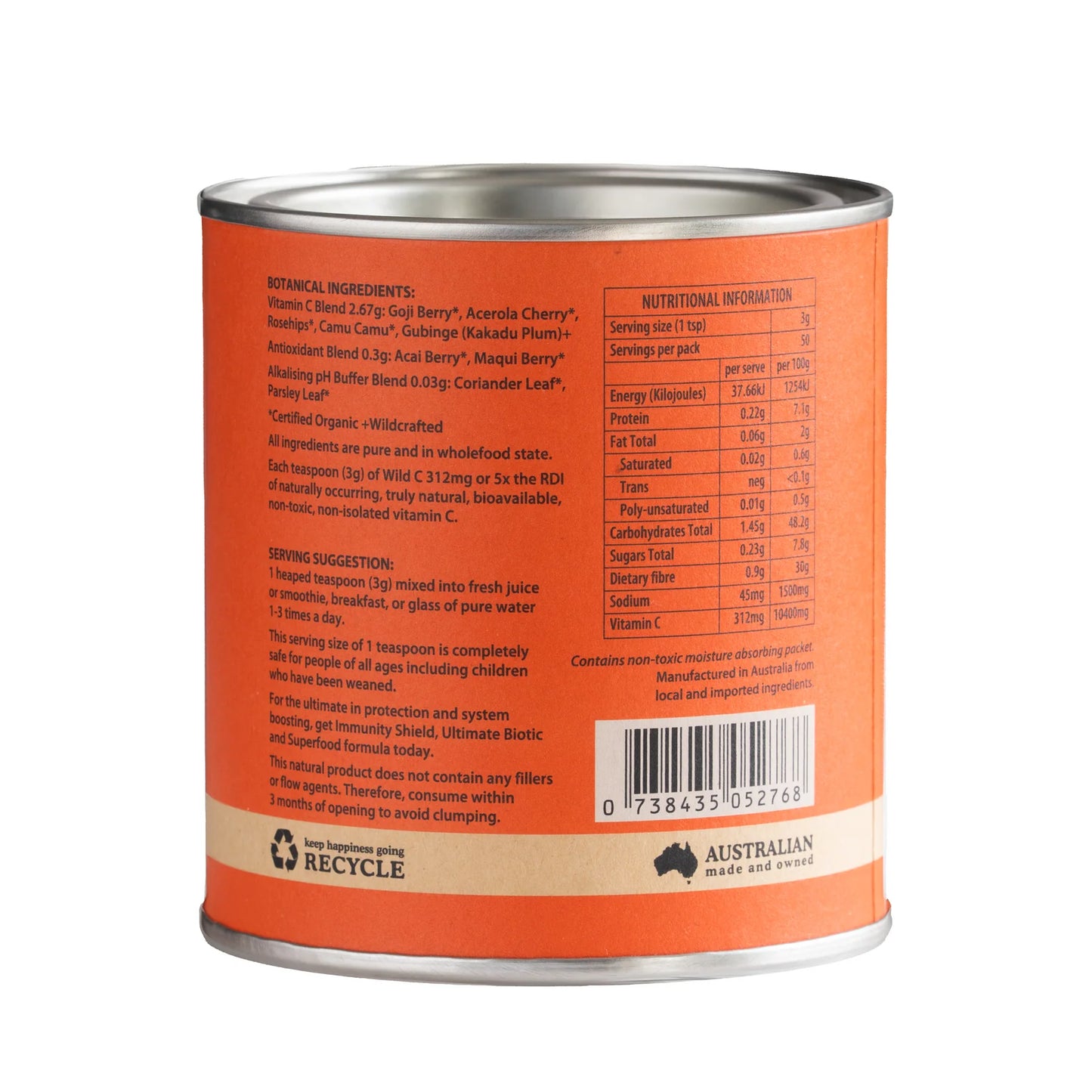 Eden Healthfoods - Wild C Powder 150g