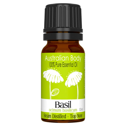 Australian Body - Basil - 100% Pure Essential Oil 10 ML
