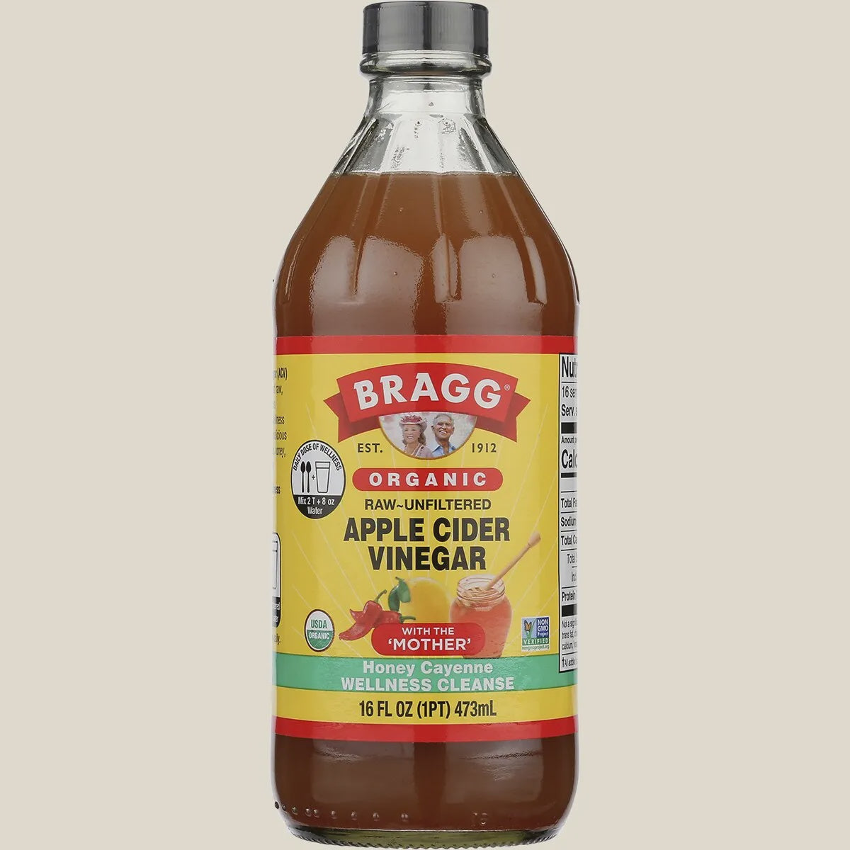 Bragg - Apple Cider Vinegar Honey Cayenne Wellness Cleanse 473 ml