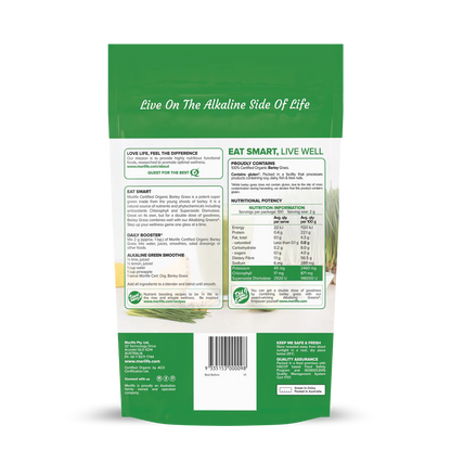 Morlife - Barley Grass Certified Organic 200g