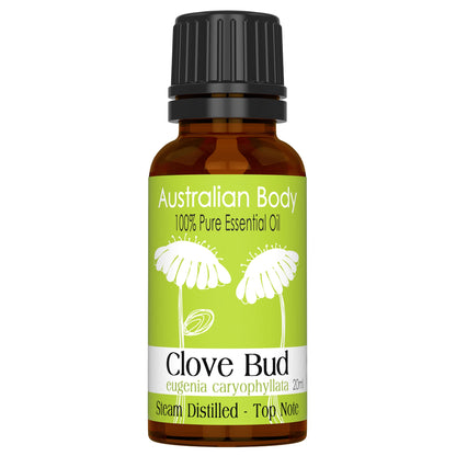 Australian Body -Clove Bud 100% Pure Essential Oil 20ml