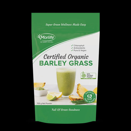 Morlife - Barley Grass Certified Organic 700g