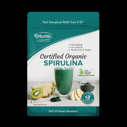 Morlife - Spirulina Certified Organic 1kg