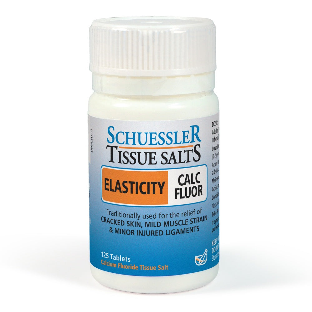 Schuessler Tissue Salts  - Calc Fluor 125 Tablets
