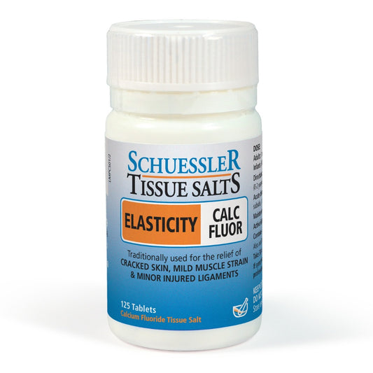Schuessler Tissue Salts  - Calc Fluor 125 Tablets