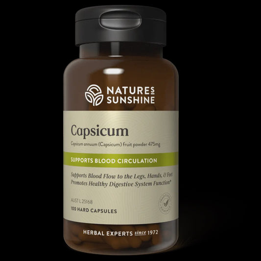 Nature's Sunshine - Capsicum  100 Capsules