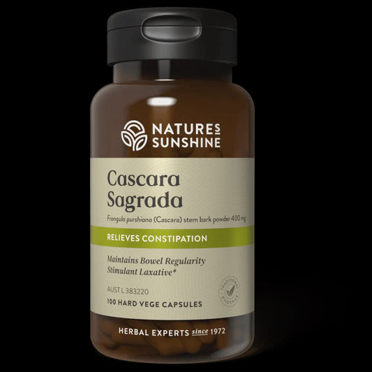 Nature's Sunshine Cascara Sagrada 100 Capsules