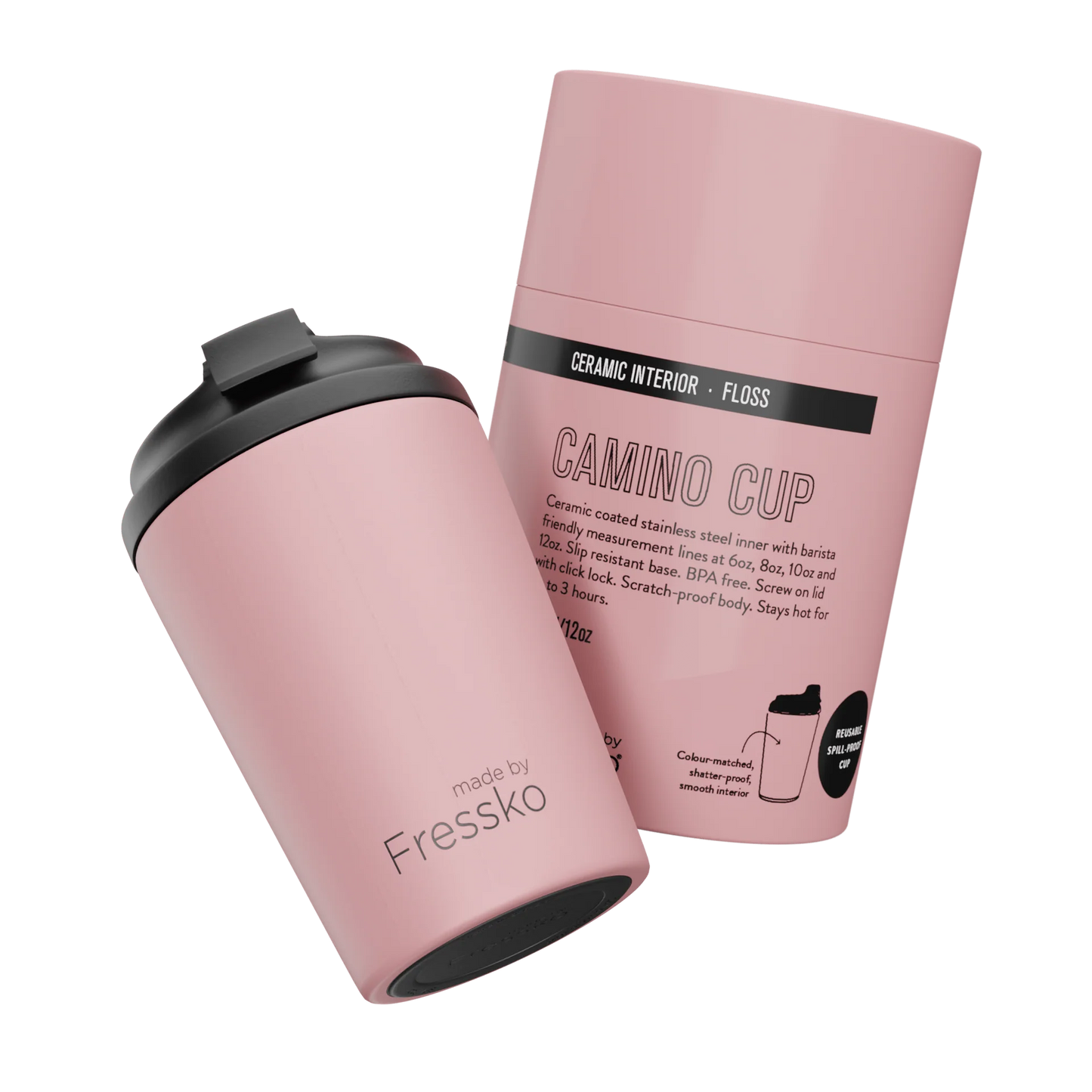 Fressko - Camino  Ceramic Coffee Cup 12oz