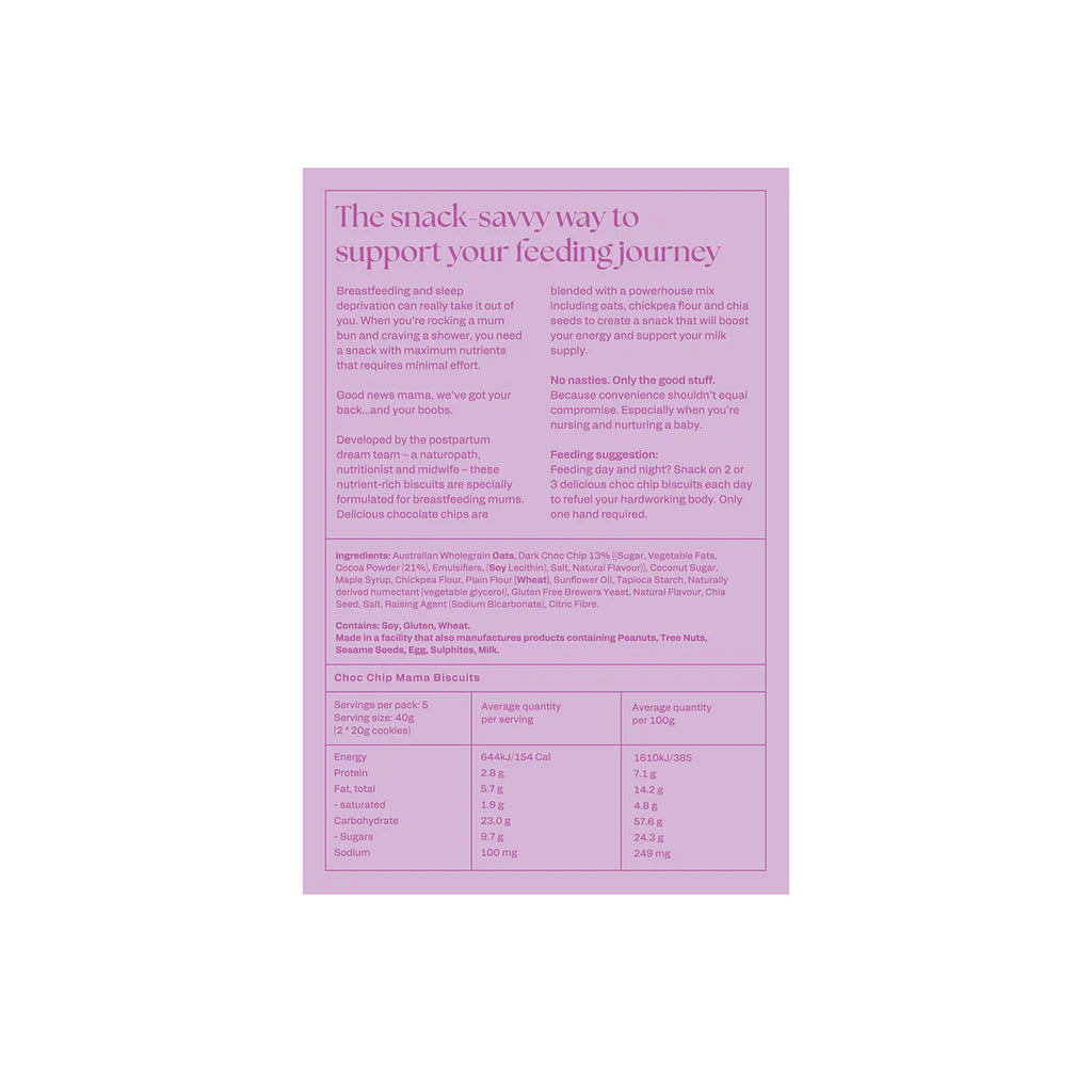 Franjos Kitchen - Choc Chip Mama Biscuits