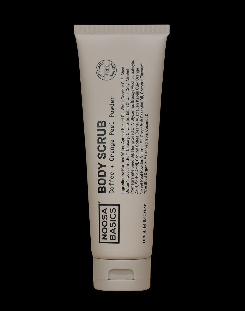 Noosa Basics - Body Scrub Coffee + Orange 160ml