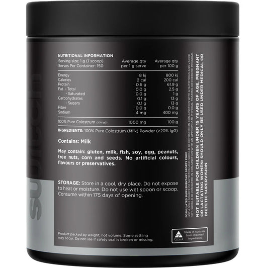 Switch Nutrition - Colostrum 100% Pure Colostrum Powder 150g