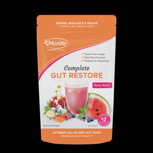 Morlife - Complete Gut Restore Berry Melon 200g
