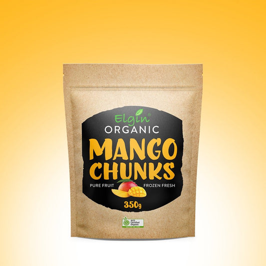 Elgin Organics - Frozen Organic Mango Chunks 350g