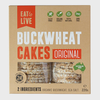 Eat To live - Original Buckwheat Cakes 2 Pack