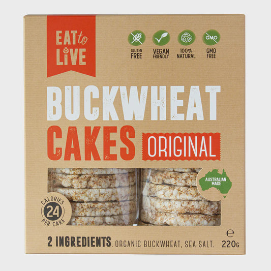 Eat To live - Original Buckwheat Cakes 2 Pack