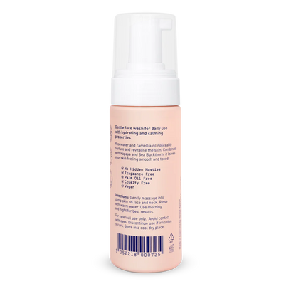 Noosa Basics - Foaming Face Wash Rose Water & Sea Buckthorn150ml