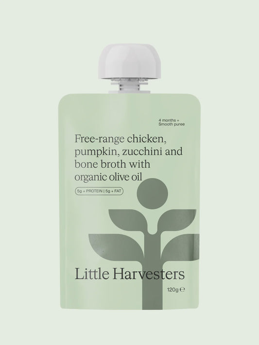 Little Harvesters - Free-Range Chicken, Pumpkin, Zucchini Pouch