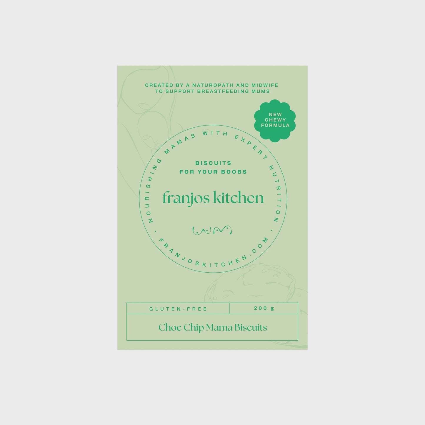 Franjos Kitchen -   Choc Chip G/F Mama Biscuits