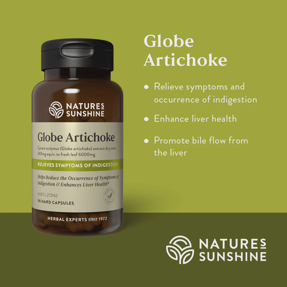 Nature's Sunshine - Globe Artichoke 90 Capsules