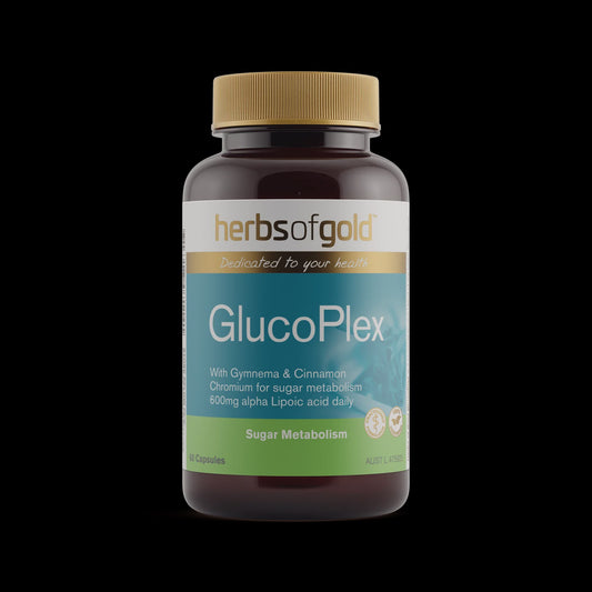 Herbs Of Gold - GlucoPlex 60 Capsules