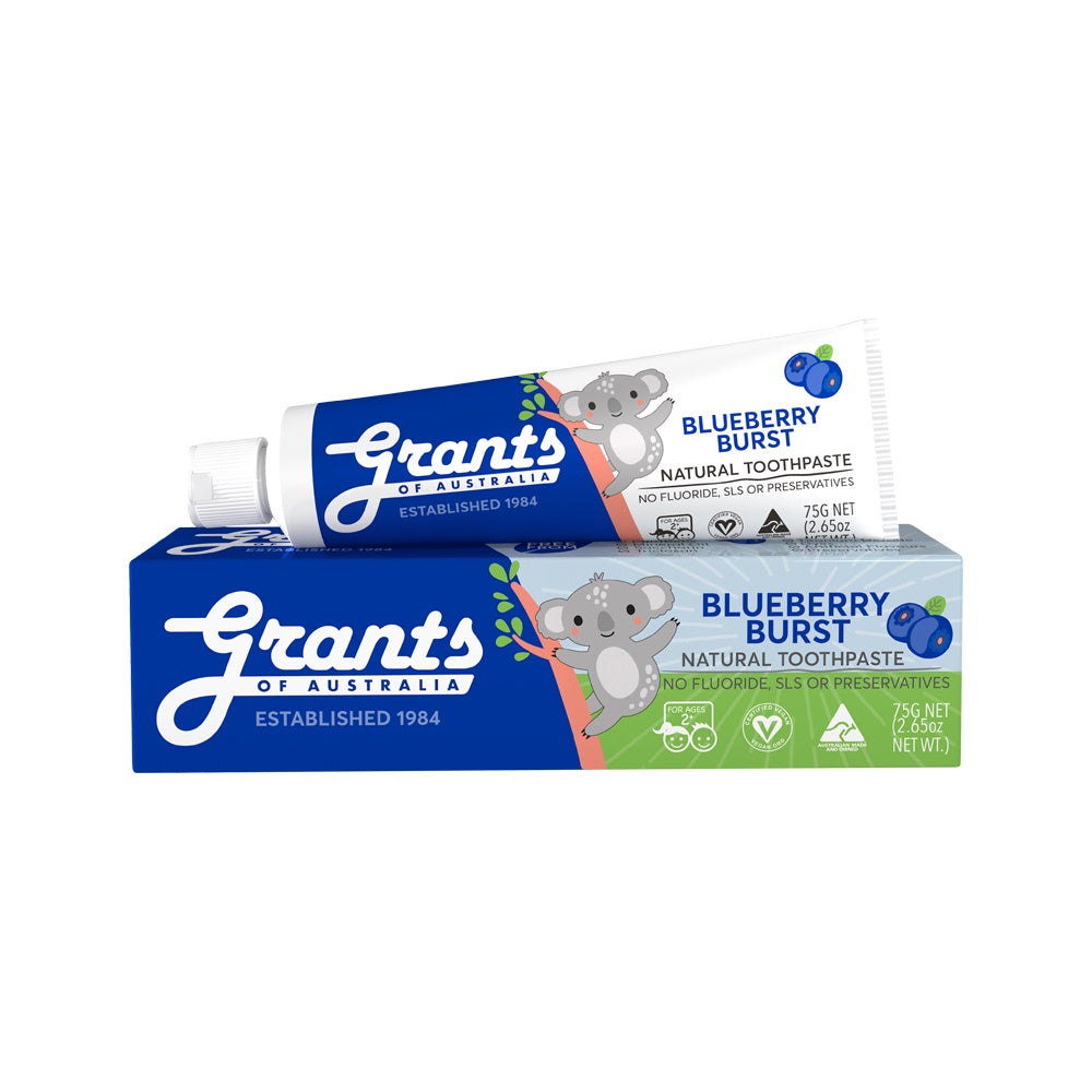 Grants Of Australia - Kids Toothpaste Blueberry Burst 75g