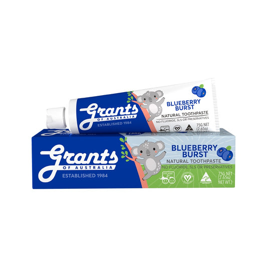 Grants Of Australia - Kids Toothpaste Blueberry Burst 75g