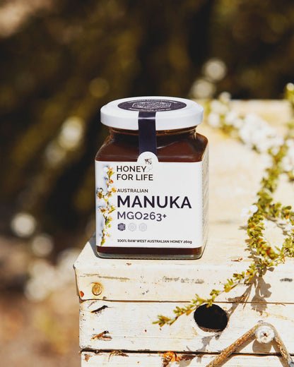 Honey For Life - Australian Manuka MGO263+ 260g